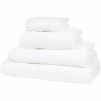 Hotel Collection Velvet Touch Bath Towel White Хавлиени кърпи
