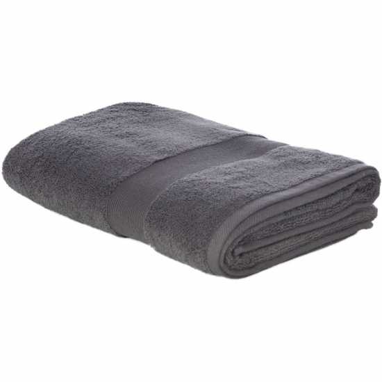 Hotel Collection Velvet Touch Bath Towel Slate Хавлиени кърпи