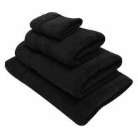 Hotel Collection Velvet Touch Bath Towel Black Хавлиени кърпи