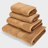 Hotel Collection Velvet Touch Bath Towel Toffee Хавлиени кърпи