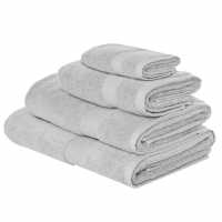 Hotel Collection Velvet Touch Bath Towel Silver Хавлиени кърпи