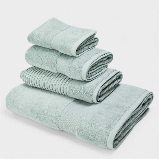 Hotel Collection Velvet Touch Bath Towel Duck Egg Хавлиени кърпи
