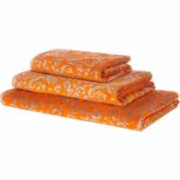 Biba Trend Jacquard Towel Orange Хавлиени кърпи