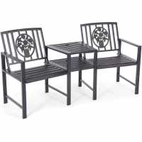 Coalbrookdale Duo Garden Bench And Table  Градина