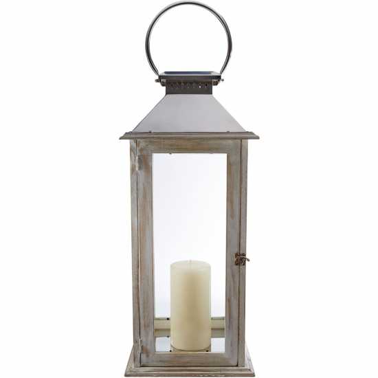 Hotel Collection Hotel White Wooden Lantern  Екипировка и аксесоари за палатка