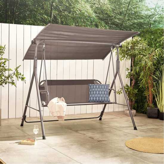 Vonhaus Swing Seat With Canopy  Лагерни маси и столове