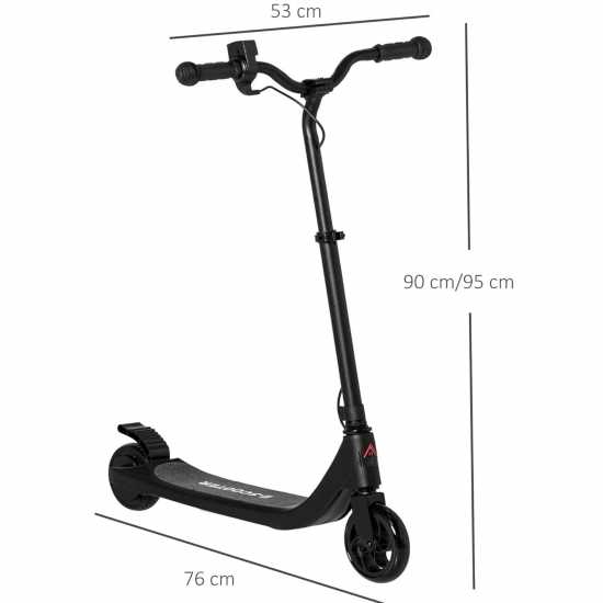 120W Electric Scooter With Battery Display Black Подаръци и играчки