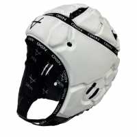 Oxen Rugby Pro Headguard Juniors White/Black 
