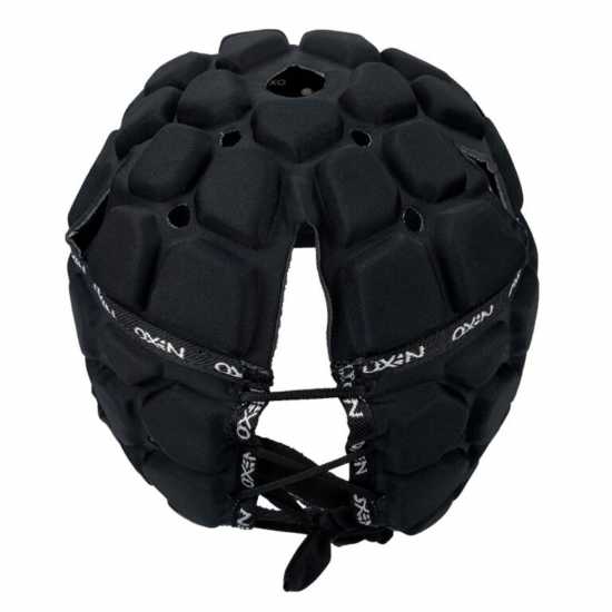 Oxen Rugby Pro Headguard Juniors Black/White 