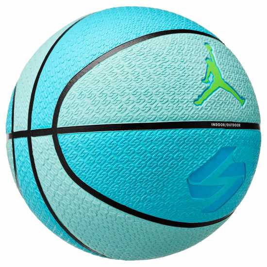 Nike Air Jordan Jordan Playground 8P Basketball Чер/Чер/Син/Зел Баскетболни топки