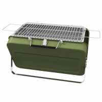 Outsunny Foldable Suitcase Design Charcoal Bbq