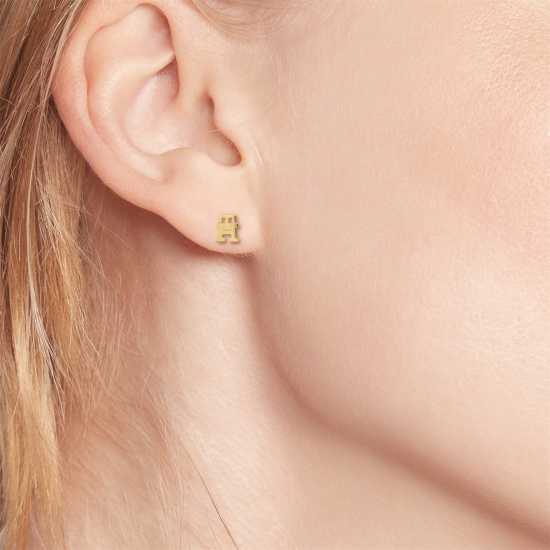 Tommy Hilfiger Tommy Hilfiger Women's Gold Plated Stud Earrings  Бижутерия