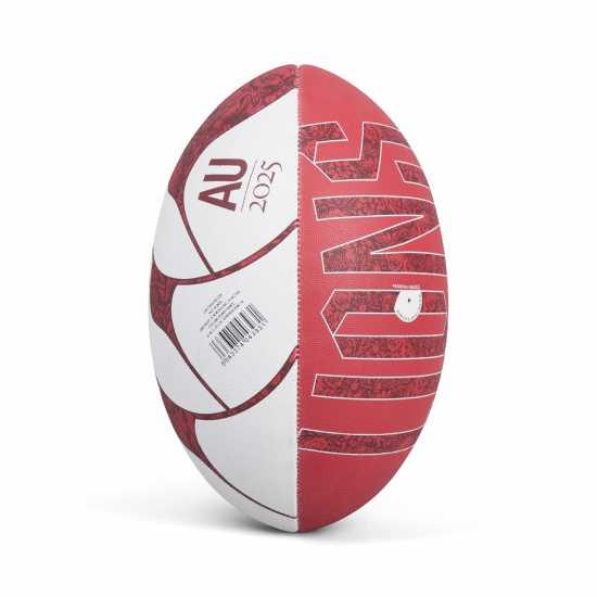 Canterbury British And Irish Lions 2024 Supporters Rugby Ball Red Dahlia Canterbury British And Irish Lions 2024 Supporters Rugby Ball Red Dahlia