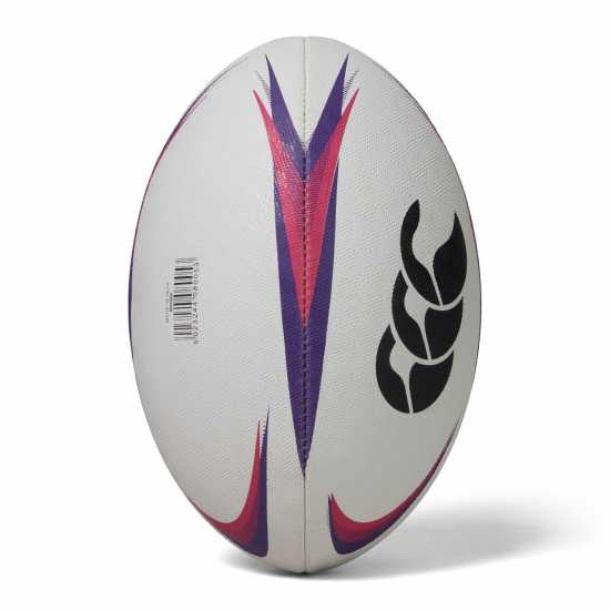 Canterbury Mentre Rugby Ball White/Violet Ръгби