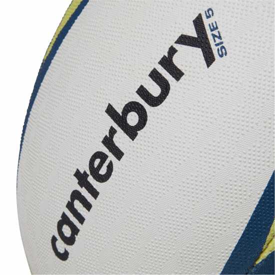 Canterbury Mentre Rugby Ball Бяло/Лайм 