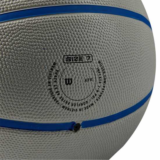 Wilson Nba Drv Basketball Sz 7 Сиво Баскетболни топки