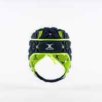 Gilbert Air Headguard Mens Черно Ръгби