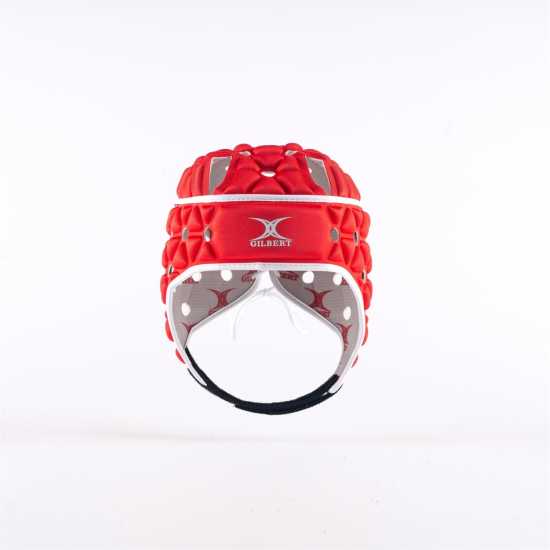 Gilbert Air Headguard Mens Червено Ръгби
