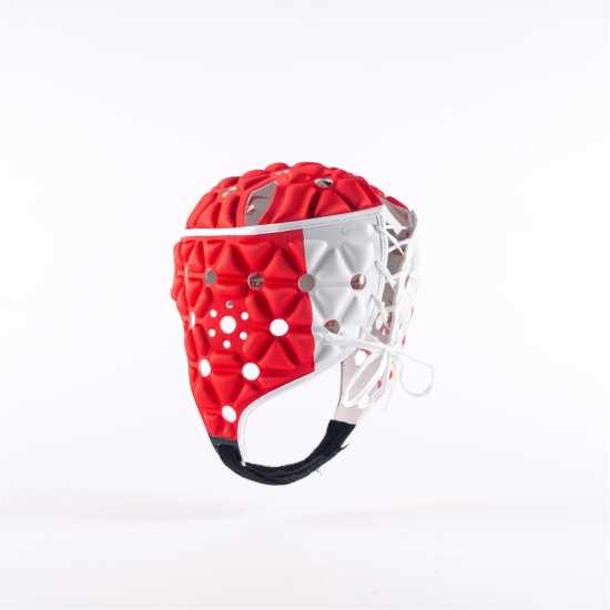 Gilbert Air Headguard Mens Червено Ръгби