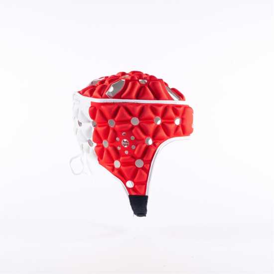 Gilbert Air Headguard Mens Червено Ръгби