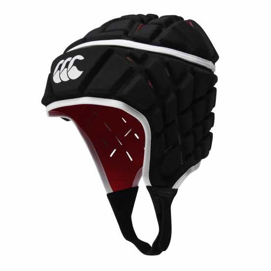 Canterbury Raze Headguard Junior Черно / Червено 