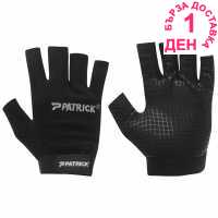 Patrick Мъжки Ръгби Ръкавици Rugby Gloves Mens Black/White Ръгби