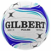Gilbert Pulse Match Netball Blue/Teal Нетбол