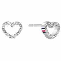 Tommy Hilfiger Women's Open Heart Stud Earrings  Бижутерия