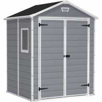 Manor Grey Shed 6X5Ft