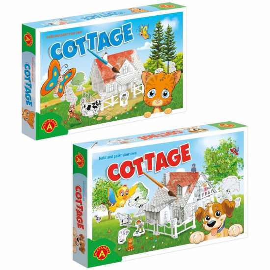 2 Pack 'cottage And The Cat' & 'cottage & The Dog'