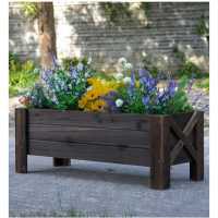Outsunny Wooden Garden Raised Bed Planter  Градина