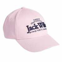 Jack Wills Kids Script Hat Pink Lady Шапки с козирка