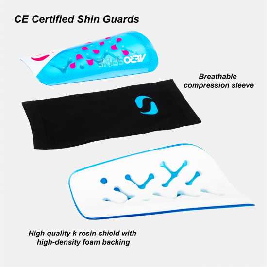Sondico Протектори За Пищял Aerospine Shin Guards  Футболни кори