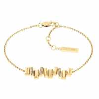 Calvin Klein Calvin Klein Women's Gold IP Crystal Bracelet  Бижутерия