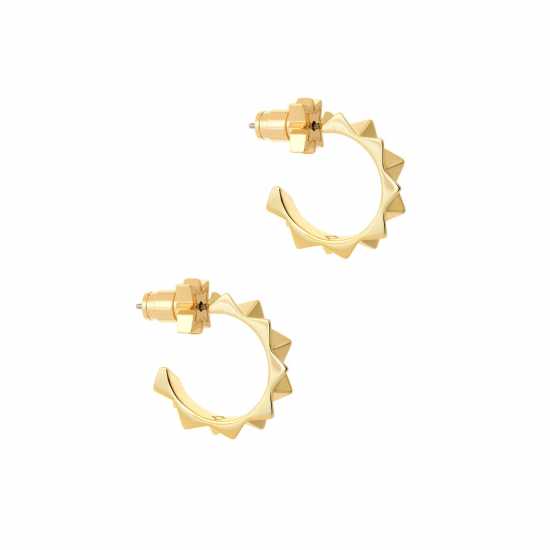 All We Are Women's Hoop Earrings Златен Т/П Метал All We Are Women's Hoop Earrings Златен Т/П Метал