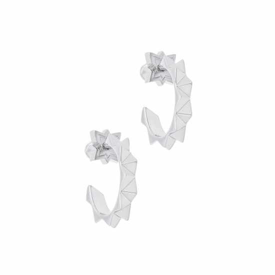 All We Are Women's Hoop Earrings Сребърен Т/П Мтл 