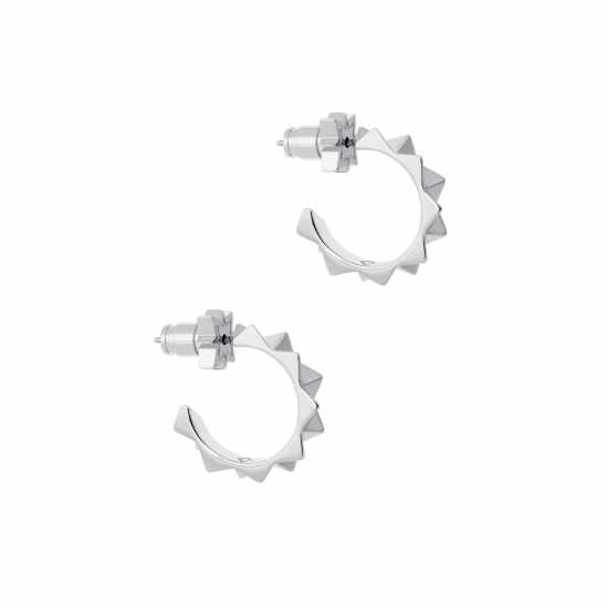 All We Are Women's Hoop Earrings Сребърен Т/П Мтл 