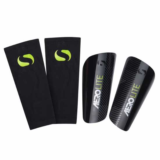 Футболни аксесоари Sondico Протектори За Пищял Aerolite High-Performance Shin Guards Черно Sondico Протектори За Пищял Aerolite High-Performance Shin Guards Черно Футболни аксесоари