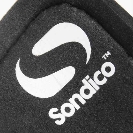 Sondico Протектори За Пищял Flair Slip Shin Guards Черно/Бяло Футболни аксесоари