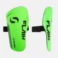 Sondico Протектори За Пищял Flair Slip Shin Guards Green/Black Футболни аксесоари