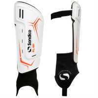 Sondico Ankle Comfort Shinguards Бяло/Черно Футболни аксесоари