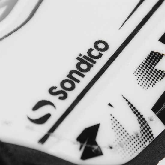Sondico Comfort  Ankle Shinguards White/Black Футболни аксесоари