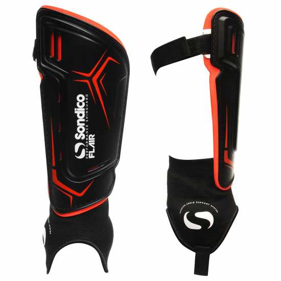 Sondico Comfort  Ankle Shinguards Black/White Футболни аксесоари