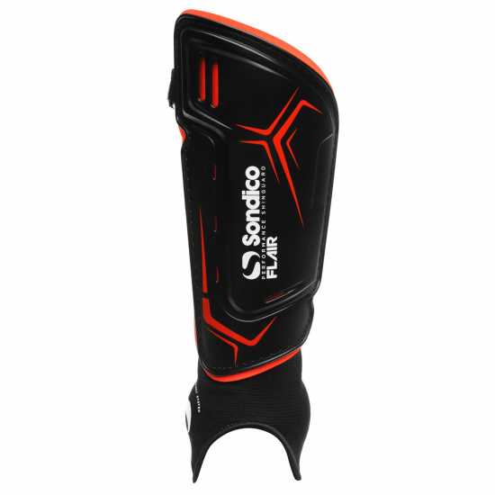 Sondico Ankle Comfort Shinguards Черно/Бяло Футболни аксесоари