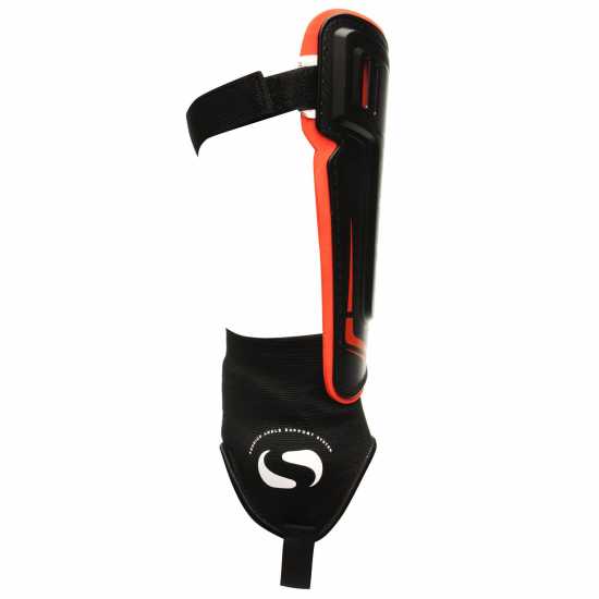 Sondico Comfort  Ankle Shinguards Black/White - Футболни аксесоари