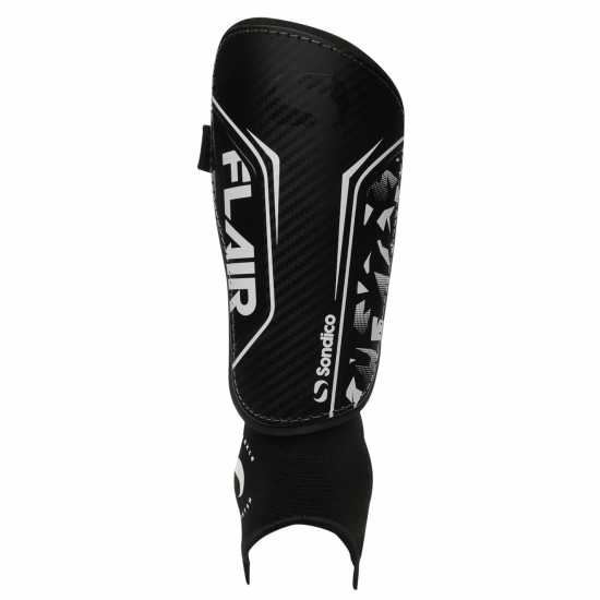 Sondico Ankle Comfort Shinguards Черно/Бяло Футболни аксесоари