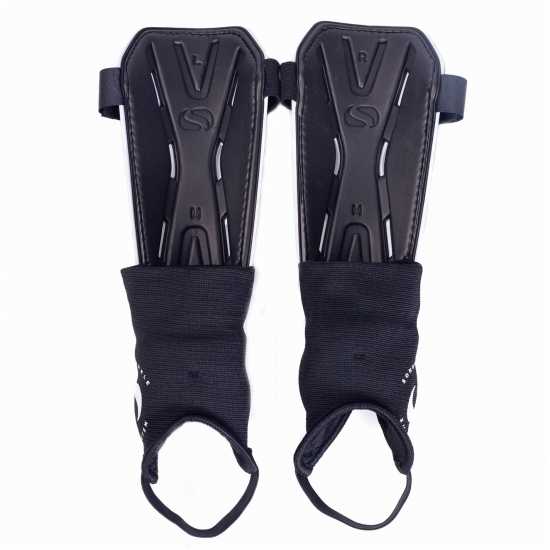 Sondico Flair Ankle Shinguards Черно/Бяло 