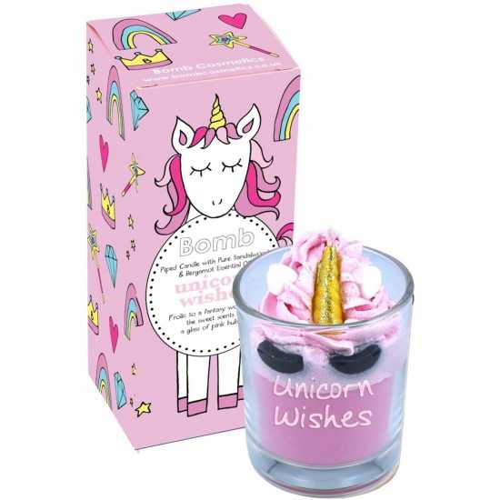Bomb Cosmetics Unicorn Wishes Piped Candle  Подаръци и играчки