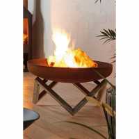 Fire Bowl With Geo Legs  Градина