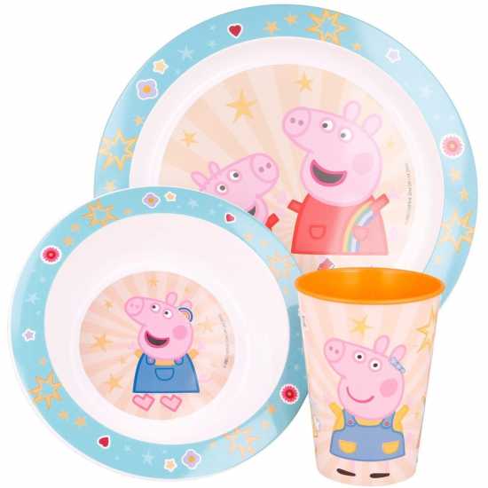 Peppa Pig Kindness Counts 3 Pcs Dinner Set  Подаръци и играчки